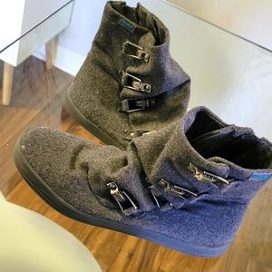 Blowfish Women's Gray Ankle Boots | Size 8